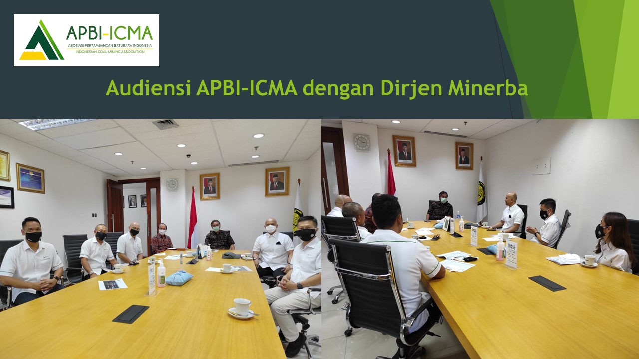 Audiensi APBI-ICMA dengan Dirjen Minerba