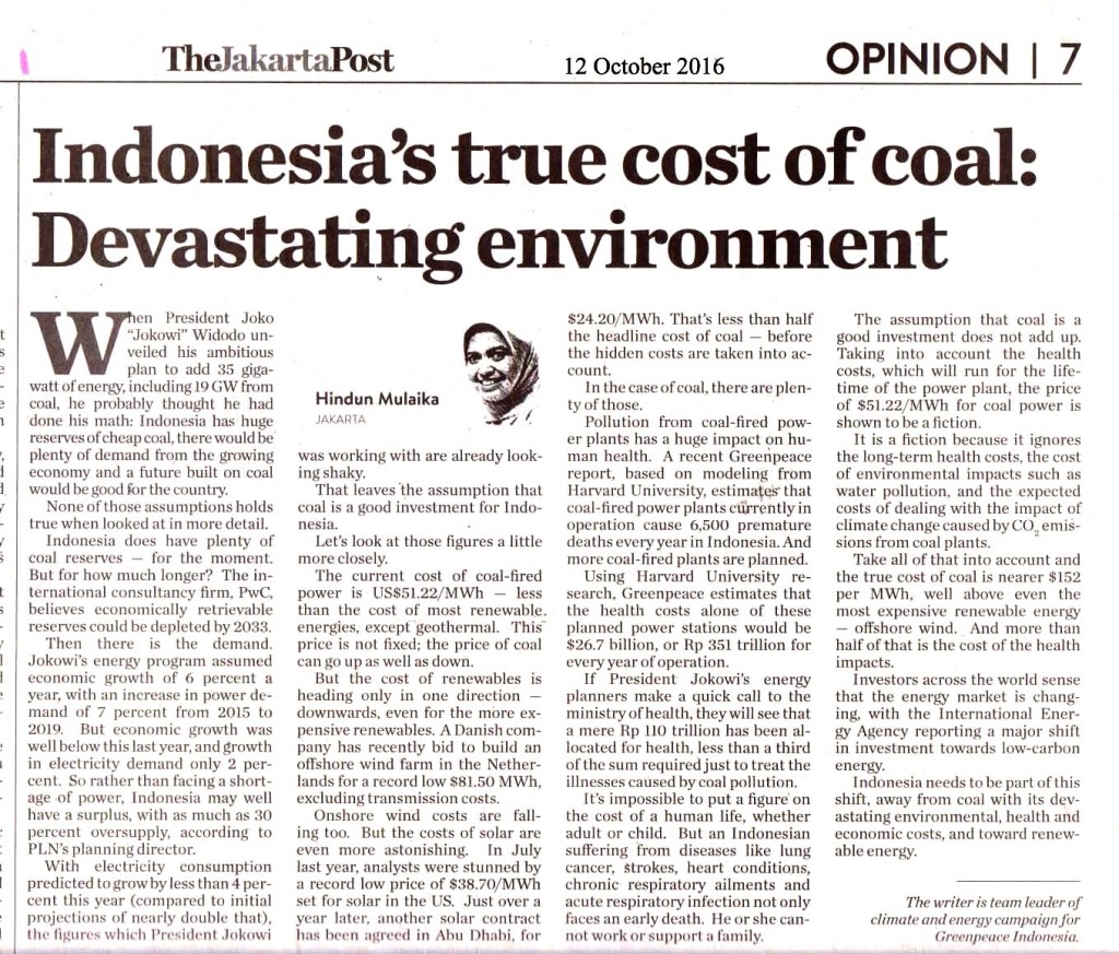 Indonesia's true cost of coal__Devastating environment