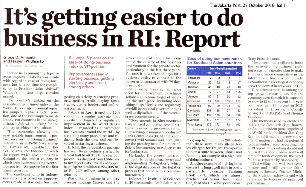 It's getting easier to do business in RI__ Report