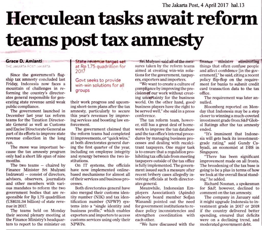 Herculean tasks await reform teams post tax amnesty
