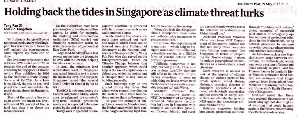Holding back the tides in Singapore as climate threat lurks copy