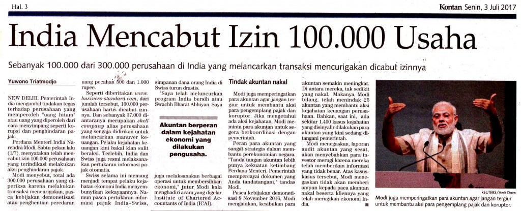 India Mencabut Izin 100.000 Usaha copy