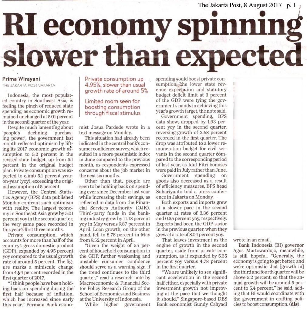 RI economy spinning slower than expected
