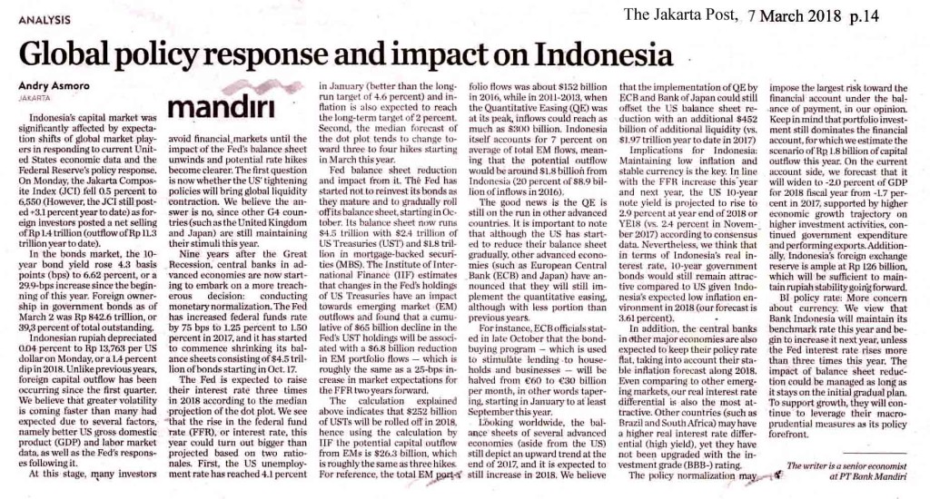 Global policy response and impact on Indonesia copy