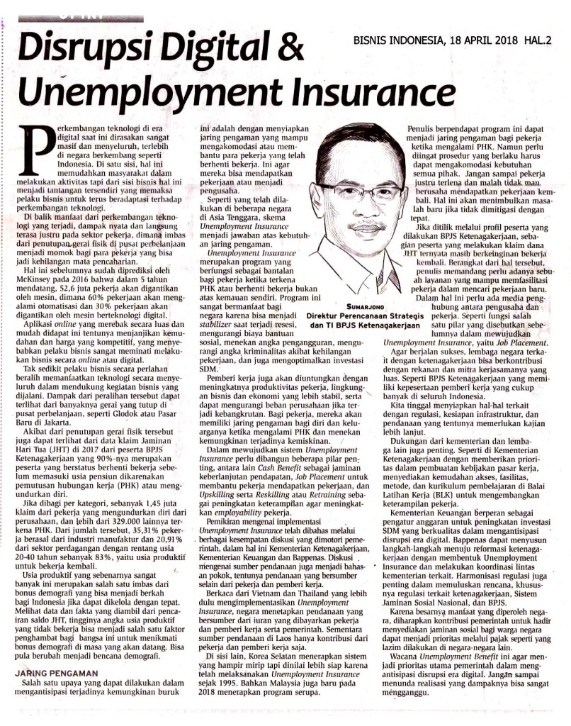 Disrupsi Digital & Unemployment Insurance copy