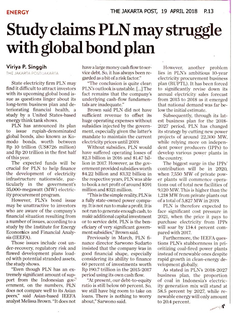 Study claims PLN may struggle with global bond plan
