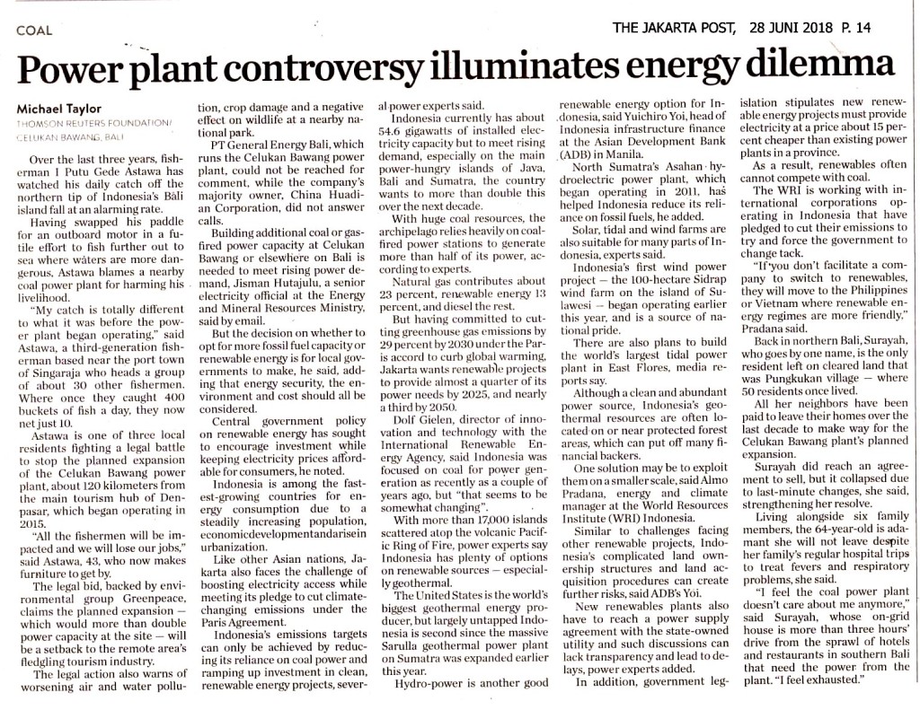 Power plant controversy illuminates energy dilemma