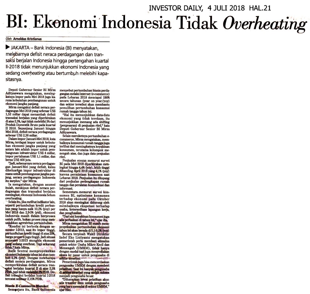 Ekonomi Indonesia Tidak Overheating copy
