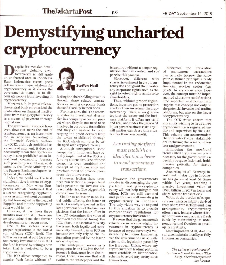 Demystifying uncharted crypto-currency