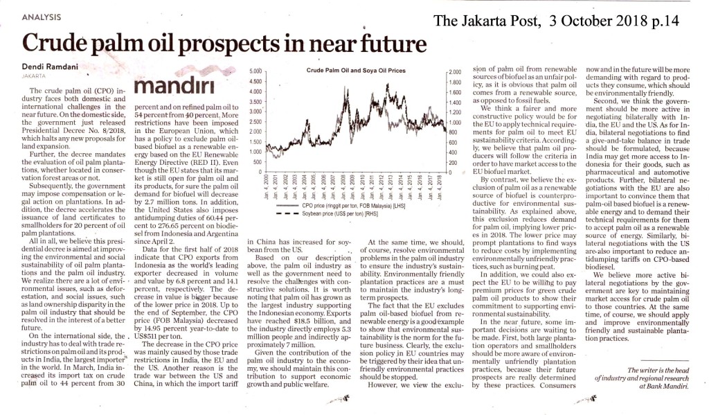 Crude palm oil prospects in near future copy