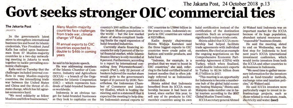 Govt seeks stronger OIC commercial ties copy